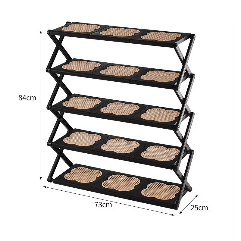 5 Tier Shoe Rack 73*25*84 CM