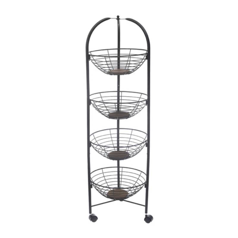 4 Tiers Kitchen Trolley