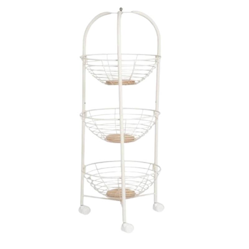 3 Tiers Kitchen Trolley