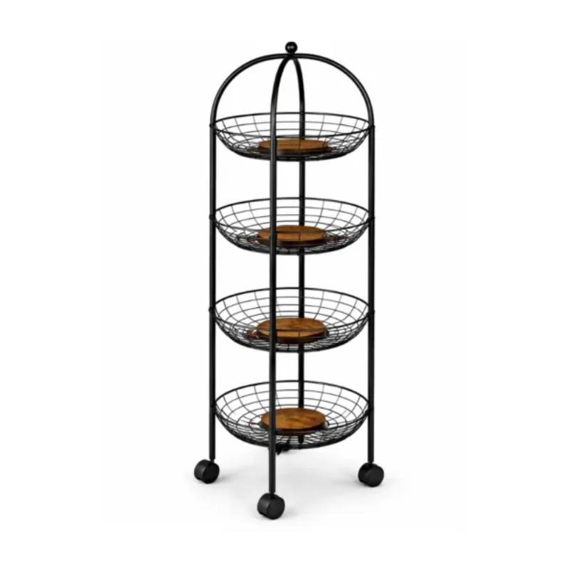 4 Tiers Kitchen Trolley