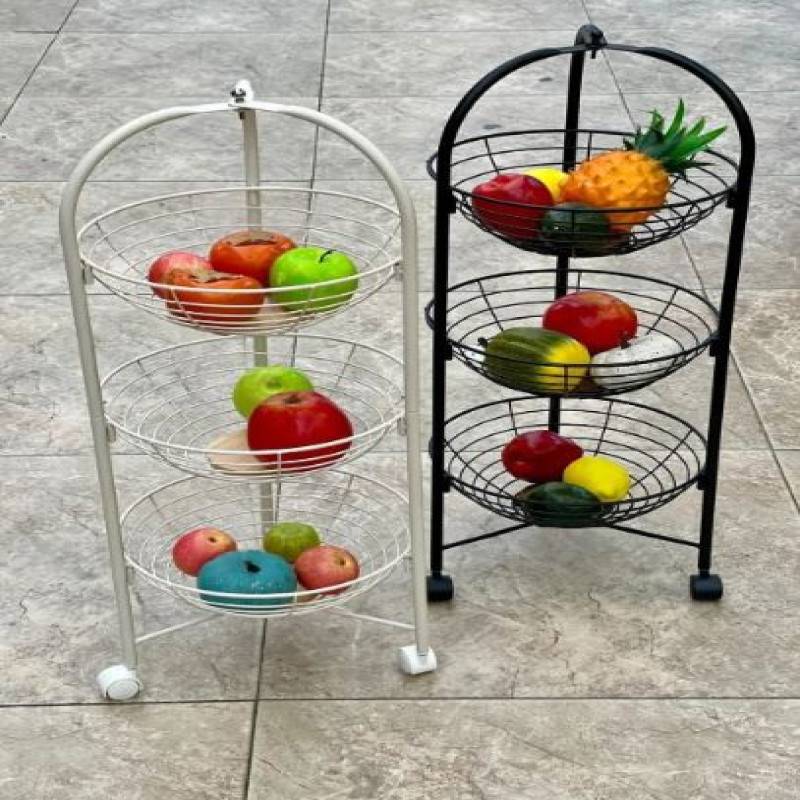 3 Tiers Kitchen Trolley