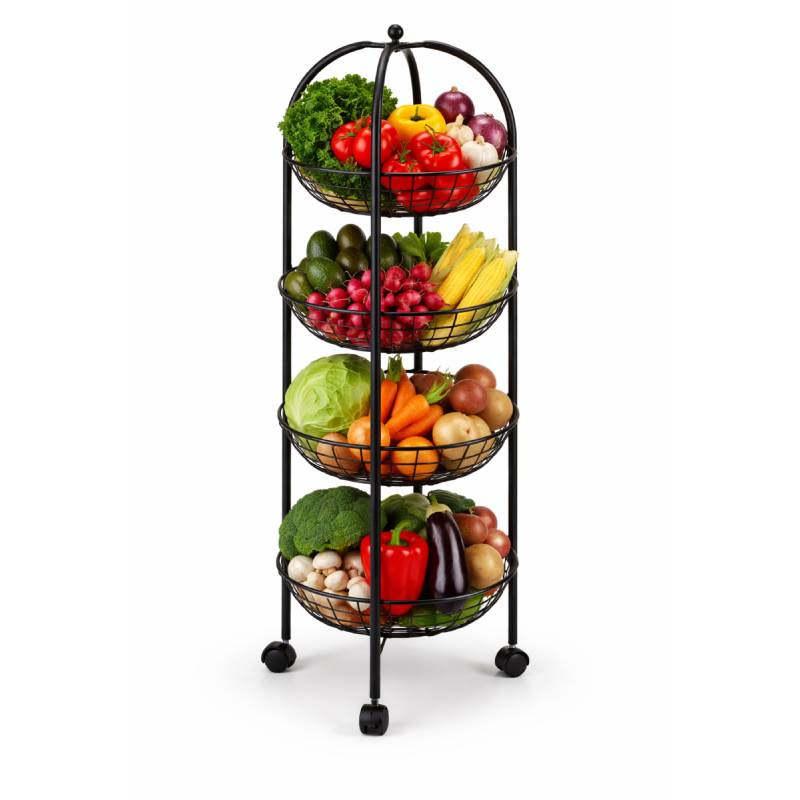 4 Tiers Kitchen Trolley