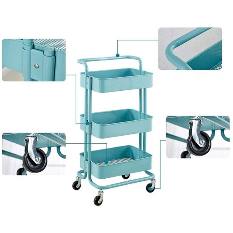 3 Tiers Multipurpose Trolley
