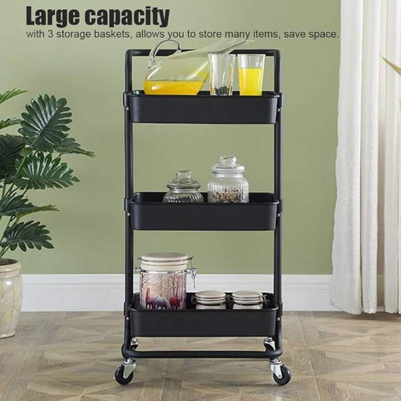 3 Tiers Multipurpose Trolley