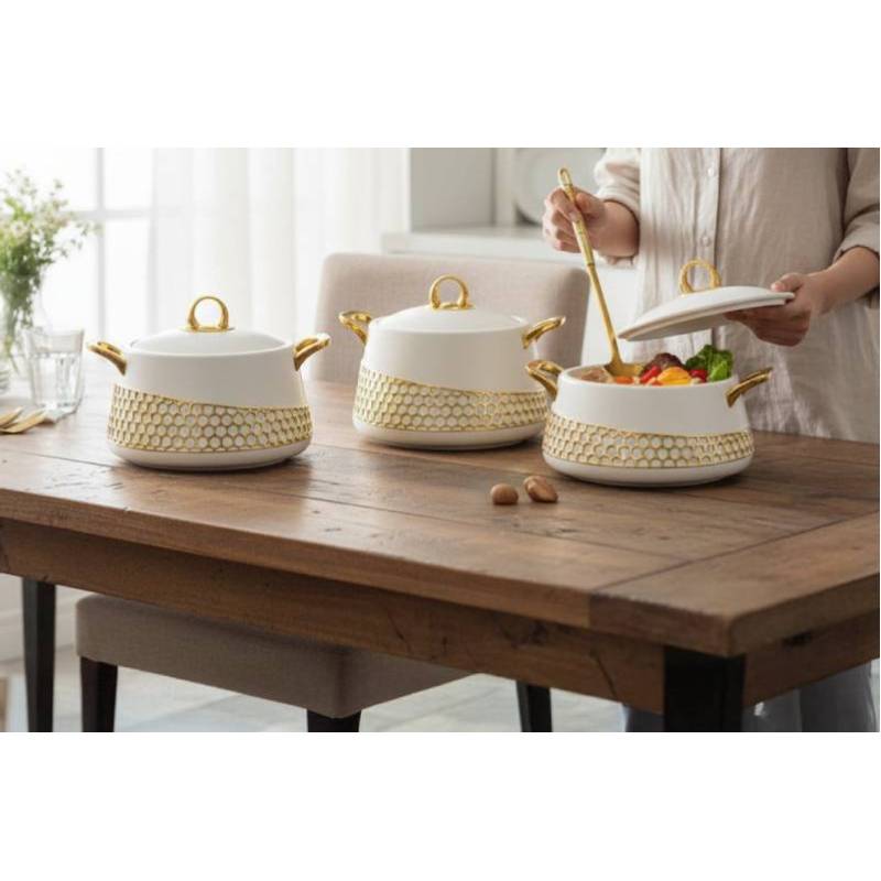 Hotpot (Food Warmer) 3 pcs set
