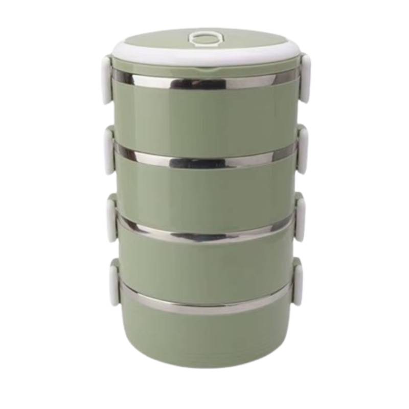 Stainless Steel  Insulated Tiffin Box 14 CM (4 Layers)