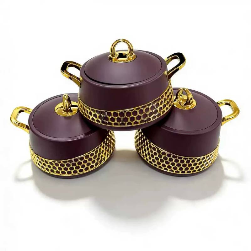 حافظة طعام 3 قطع 2 - 2.5 - 3 لتر