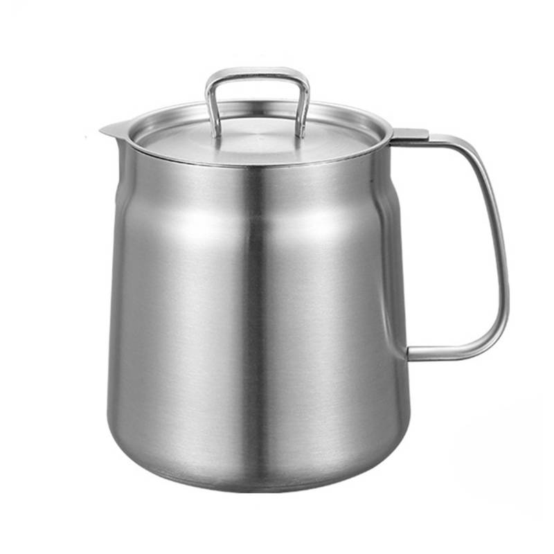 Oil Filter Pot with Mesh Strainer 2.5L