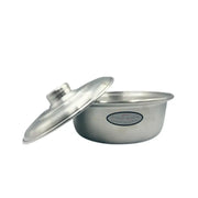 Aljeraiwi Aluminum Bowl with Lid ALJERAIWI