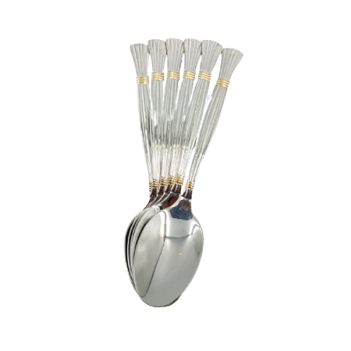 Stainless Steel Spoons 12 cm 6 Pcs Set