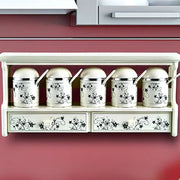 5 Pcs Spices Set with Stand ALJERAIWI