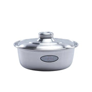 Aljeraiwi Aluminum Bowl with Lid ALJERAIWI