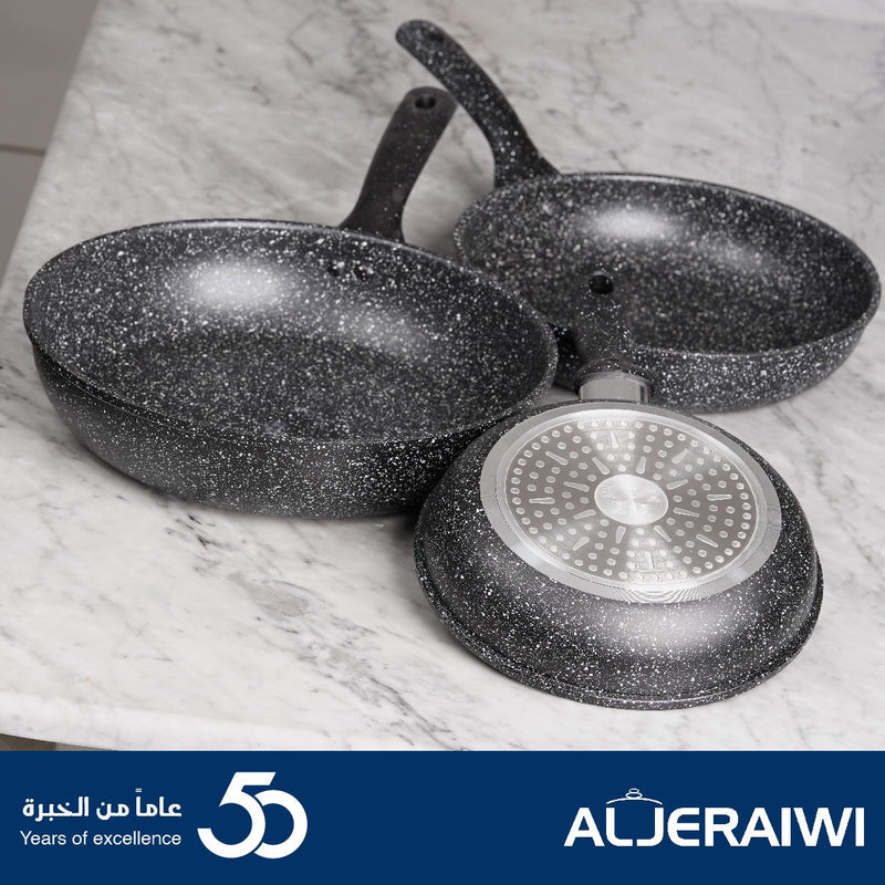 Fry Pan 3 pcs Set ALJERAIWI