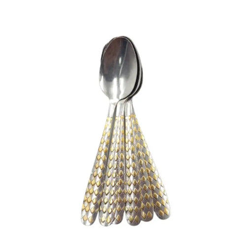 Stainless Steel Spoons 15 cm 6 Pcs Set ALJERAIWI