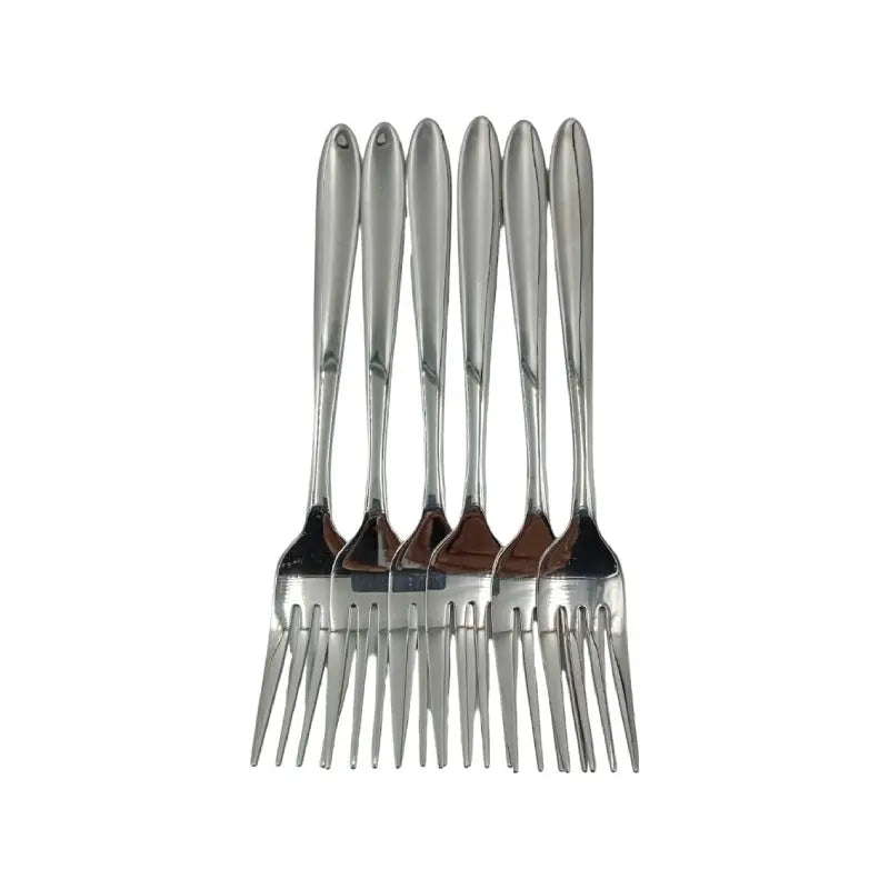 Stainless Steel Forks 15 cm 6 Pcs Set ALJERAIWI