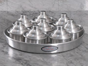 Serving Tray with Small Pots (قدر قرقيعان) ALJERAIWI