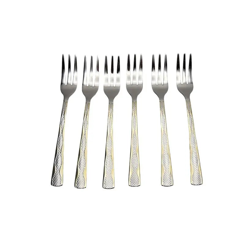 Stainless Steel Forks 15 cm 6 Pcs Set ALJERAIWI