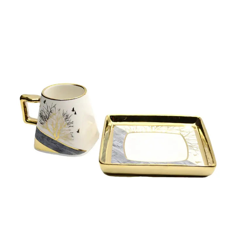 Cup and Saucer 6 Pcs Set 100ML ALJERAIWI