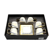 Cup and Saucer 6 Pcs Set 100ML ALJERAIWI