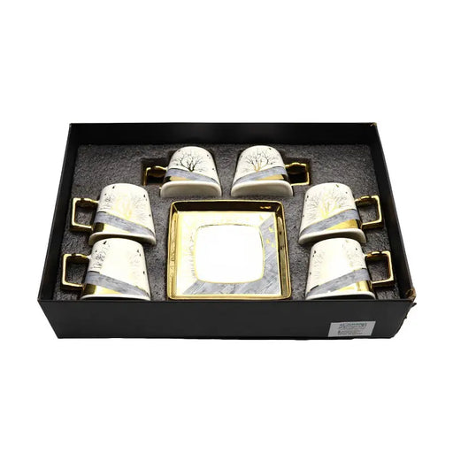 Cup and Saucer 6 Pcs Set 100ML ALJERAIWI