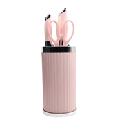 7 Pcs Knife Set with Rotating Holder ALJERAIWI