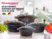 Casserole Pot 4 Pcs Set ALJERAIWI
