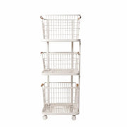 3 Tiers Laundry Basket Cart ALJERAIWI