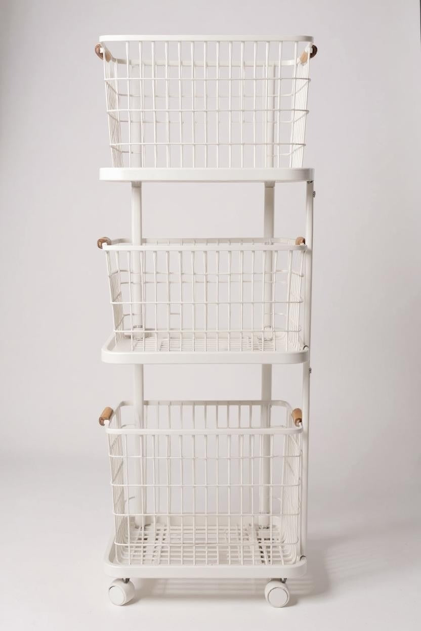  سلة ملابس 3 طبقات