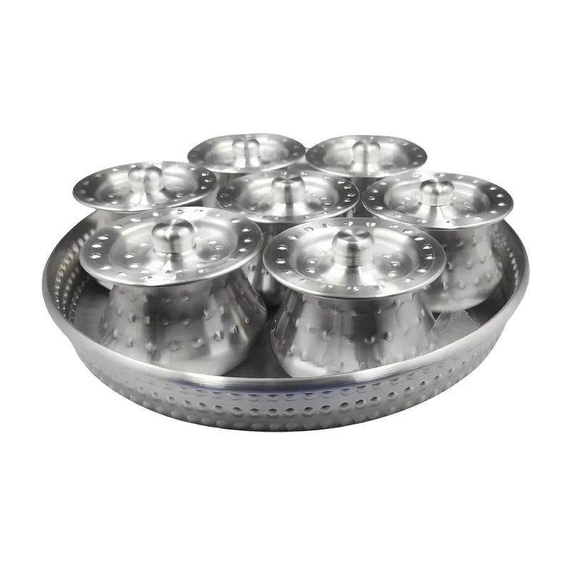 Designed Puree Pot with Lid ALJERAIWI