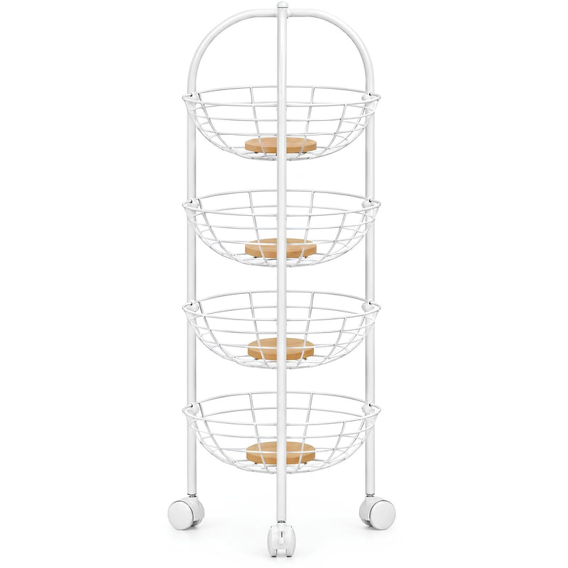 4 Tiers Kitchen Trolley