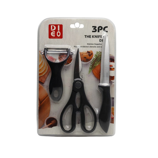 أدوات مطبخ من الفولاذ المقاوم للصدأ 3 قطع