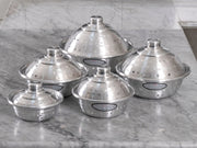 Aluminum Bowl with Cover ALJERAIWI