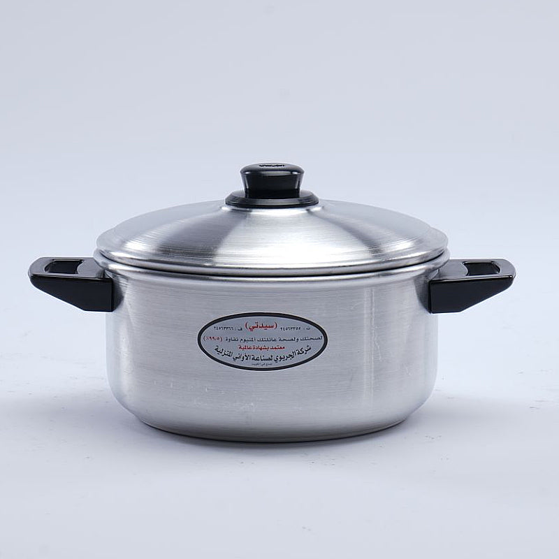 Aluminum Pot with Heat Resistant Handle