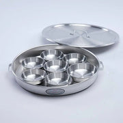 Serving Tray with Aluminum Cups ALJERAIWI